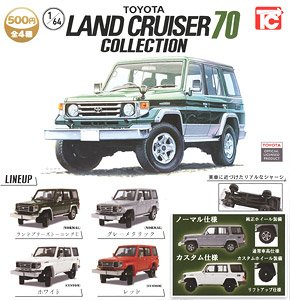 1/64 Toyota Land Cruiser 70 Collection (Toy)