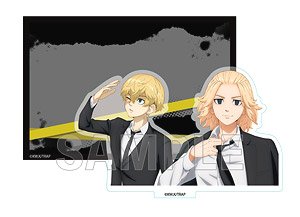 Tokyo Revengers Acrylic Stand Q (Mikey & Chifuyu) (Anime Toy)
