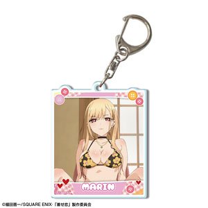 TV Animation [My Dress-Up Darling] Acrylic Key Ring Ver.2 Design 02 (Marin Kitagawa/B) (Anime Toy)