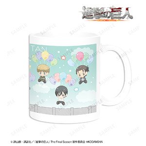 Attack on Titan Assembly Popoon Mug Cup (Anime Toy)