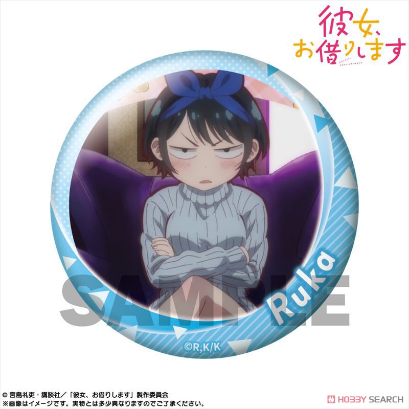 Rent-A-Girlfriend Pickup Chara Trading Can Badge Ruka Sarashina (Set of 13) (Anime Toy) 商品画像9
