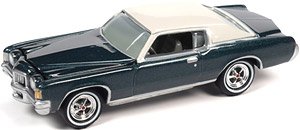 1971 Pontiac Grand Prix Blue Stone Blue (Diecast Car)