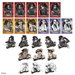 Disney: Twisted-Wonderland Scary Dress Ver. Trading Sticker Vol.1 (Set of 11) (Anime Toy)