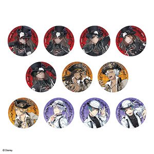 Disney: Twisted-Wonderland Scary Dress Ver. Trading Can Badge Vol.1 (Set of 11) (Anime Toy)