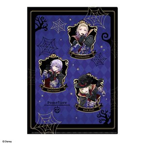 Disney: Twisted-Wonderland Scary Dress Ver. Clear File Pomefiore (Anime Toy)