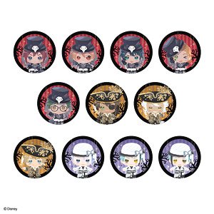 Disney: Twisted-Wonderland Scary Dress Ver. Trading Can Badge Vol.1 Chimakko (Set of 11) (Anime Toy)