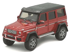Mercedes-Benz G 500 4x4^2 -2016- Metallic Red (Diecast Car)
