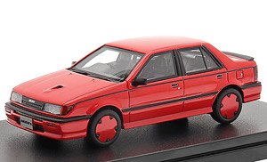 ISUZU GEMINI TURBO (1988) カスタマイズ ビビッドレッド (ミニカー)