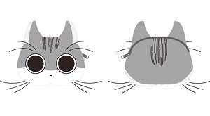 Nights with a Cat Face Pouch (Anime Toy)