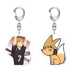 Haikyu!! To The Top Changing Acrylic Key Ring Atsumu Miya (Anime Toy)