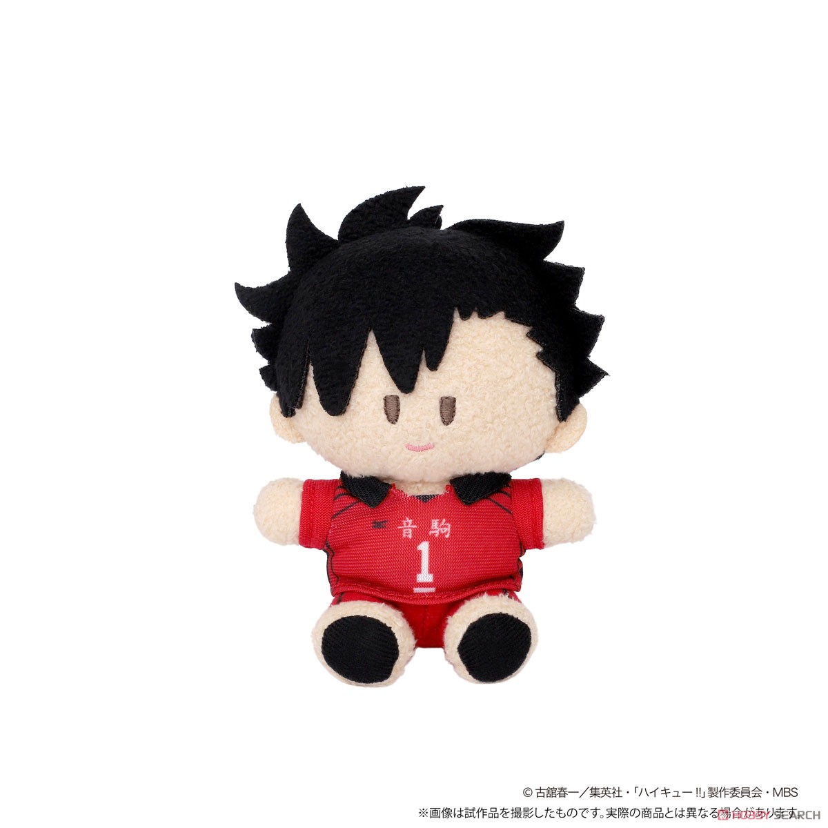 ハイキュー!! TO THE TOP よりぬいミニ(ぬいぐるみマスコット) 黒尾鉄朗 ユニフォームver. (キャラクターグッズ) 商品画像1