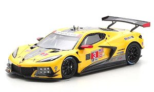 シボレー コルベット C8.R IMSA デイトナ24時間 2022 #3 コルベットレーシング (ミニカー)