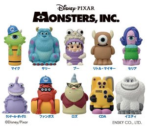 Monsters, Inc. Sofvi Puppet Mascot (Set of 10) (Anime Toy)