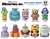 Monsters, Inc. Sofvi Puppet Mascot (Set of 10) (Anime Toy) Item picture2