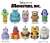 Monsters, Inc. Sofvi Puppet Mascot (Set of 10) (Anime Toy) Item picture1