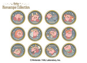 Kirby Horoscope Collection Relief Medal Collection (Set of 10) (Anime Toy)