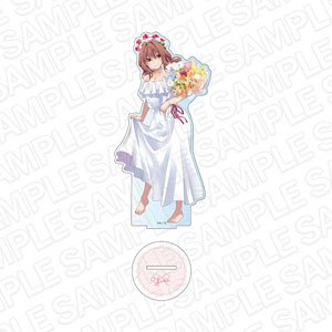 Tying the Knot with an Amagami Sister Big Acrylic Stand Yuna Amagami Birthday Ver. (Anime Toy)