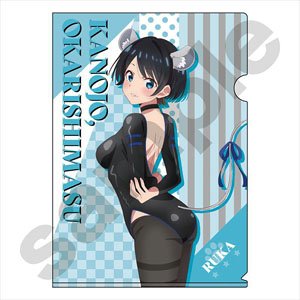 Rent-A-Girlfriend Animal`s Rider A4 Clear File Ruka Sarashina (Anime Toy)