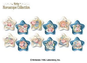 Kirby Horoscope Collection Kirakira Star Can Badge Collection (Set of 12) (Anime Toy)