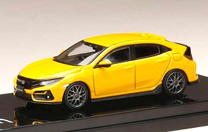 Honda Civic Hatchback (FK7) 2020 Custom Version Yellow (Custom Color) (Diecast Car)