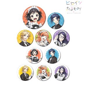 Heroines Run the Show: The Unpopular Girl and the Secret Task [Especially Illustrated] Maid & Butler Ver. Trading Can Badge (Set of 10) (Anime Toy)