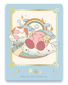 Kirby Horoscope Collection Die-cut Sticker Mini (1) Aries (Anime Toy)