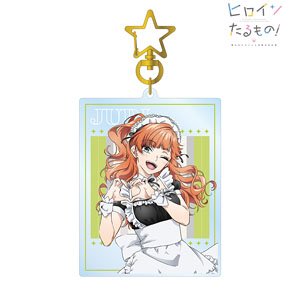 Heroines Run the Show: The Unpopular Girl and the Secret Task [Especially Illustrated] Juri Hattori Maid & Butler Ver. Big Acrylic Key Ring (Anime Toy)