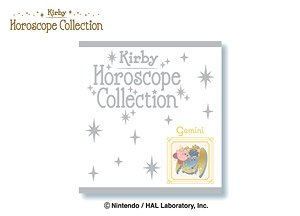 Kirby Horoscope Collection Jacquard Hand Towel (3) Gemini (Anime Toy)