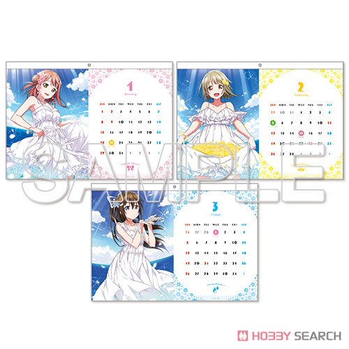 『ラブライブ！虹ヶ咲学園スクールアイドル同好会』 カレンダー 2023 (キャラクターグッズ) 商品画像2