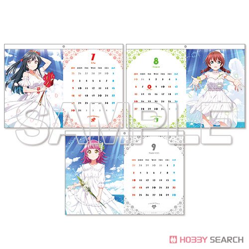 『ラブライブ！虹ヶ咲学園スクールアイドル同好会』 カレンダー 2023 (キャラクターグッズ) 商品画像4