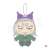 Golden Kamuy x Sanrio Characters Sitting Plush Mascot Hijikata x Kuromi (Anime Toy) Item picture1