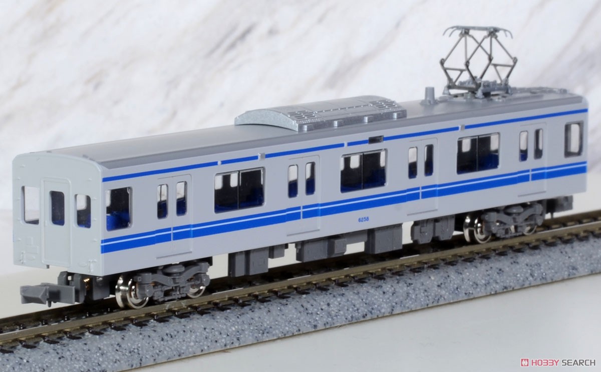 西武 6000系アルミ車 (6158編成・ベンチレーター撤去後) 増結用中間車6両セット (動力無し) (増結・6両セット) (塗装済み完成品) (鉄道模型) 商品画像4