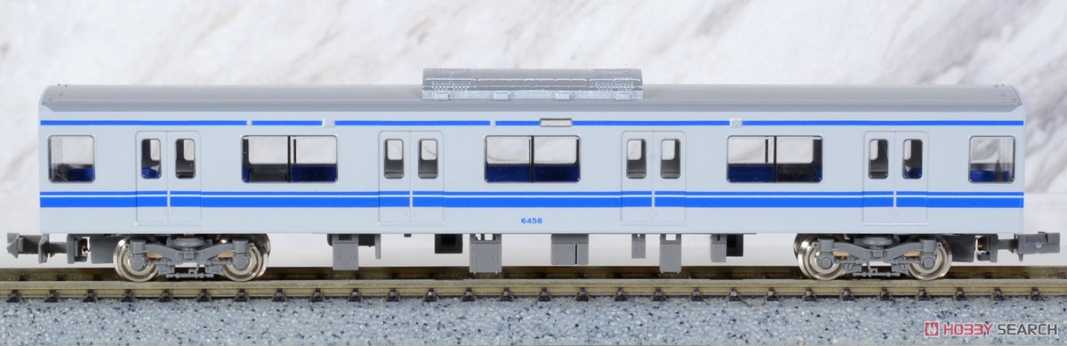 西武 6000系アルミ車 (6158編成・ベンチレーター撤去後) 増結用中間車6両セット (動力無し) (増結・6両セット) (塗装済み完成品) (鉄道模型) 商品画像6