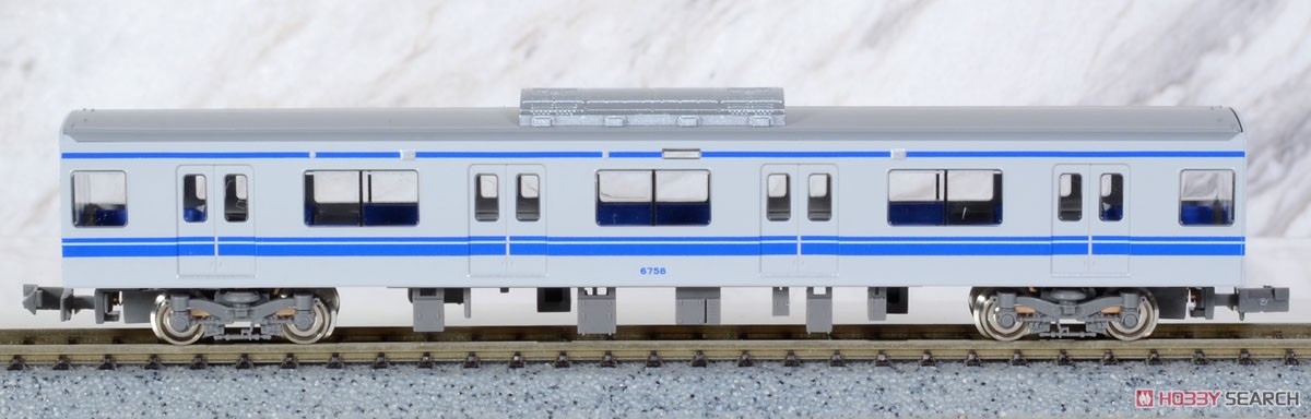 西武 6000系アルミ車 (6158編成・ベンチレーター撤去後) 増結用中間車6両セット (動力無し) (増結・6両セット) (塗装済み完成品) (鉄道模型) 商品画像7