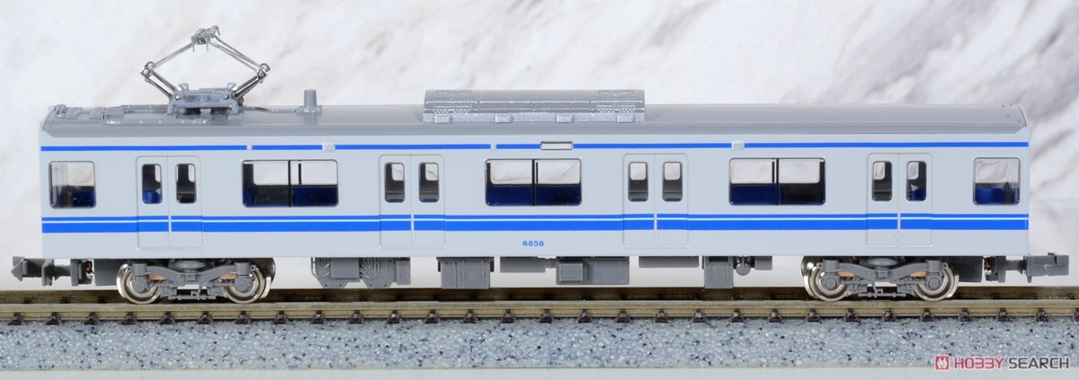 西武 6000系アルミ車 (6158編成・ベンチレーター撤去後) 増結用中間車6両セット (動力無し) (増結・6両セット) (塗装済み完成品) (鉄道模型) 商品画像8
