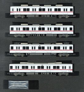 Tobu Type 10030 (Tojo Line, 11634+11455 Formation) Standard Four Car Formation Set (w/Motor) (Basic 4-Car Set) (Pre-colored Completed) (Model Train)