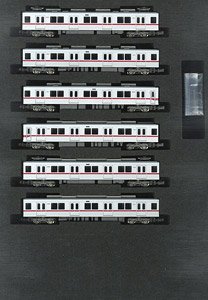 Tobu Type 10030 (Tojo Line, 11634+11455 Formation) Additional Six Middle Car Set (without Motor) (Add-on 6-Car Set) (Pre-colored Completed) (Model Train)