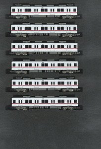 Tobu Type 10030 (Tojo Line, 11031 Formation) Additional Six Middle Car Set (without Motor) (Add-on 6-Car Set) (Pre-colored Completed) (Model Train)