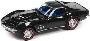 1969 シェビー コルベット ブラック (ミニカー)