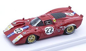 フェラーリ 312 P クーペ セブリング 1970 6位入賞車 #22 Parkes / Parson (ミニカー)