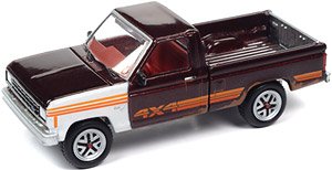 1984 Ford Ranger Canyon Red / White (Diecast Car)