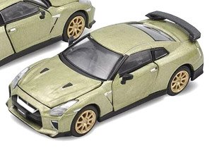 NISSAN GT-R (R35)T-Spec 2022 Milennium Jade (Diecast Car)