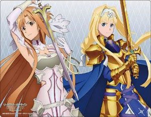 Bushiroad Rubber Mat Collection V2 Vol.457 Sword Art Online: Alicization - War of Underworld [Asuna & Alice] (Card Supplies)