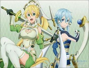 Bushiroad Rubber Mat Collection V2 Vol.458 Sword Art Online: Alicization - War of Underworld [Leafa & Sinon] (Card Supplies)