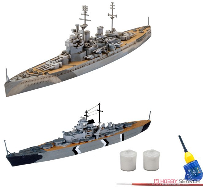 German Battleship Bismarck Last Battle Set (Plastic model) その他の画像1