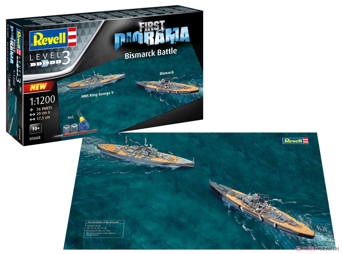 German Battleship Bismarck Last Battle Set (Plastic model) その他の画像2