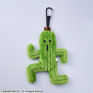 Final Fantasy Burasagari Pouch [Cactuar] (Anime Toy)