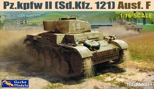 Pz.kpfw II (Sd.Kfz.121) Ausf.F (Plastic model)