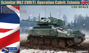 British Scimitar MK2 CVR(T) Operation Cabrit, Estonia (Plastic model)