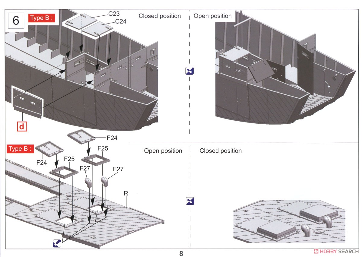 WWII British Landing Craft Assault [LCA] (Plastic model) Assembly guide5